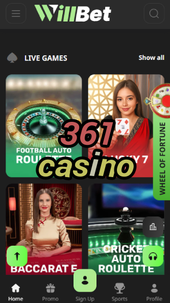 361 Casino - Secure & Licensed Casino Games-www.bdqngd.com